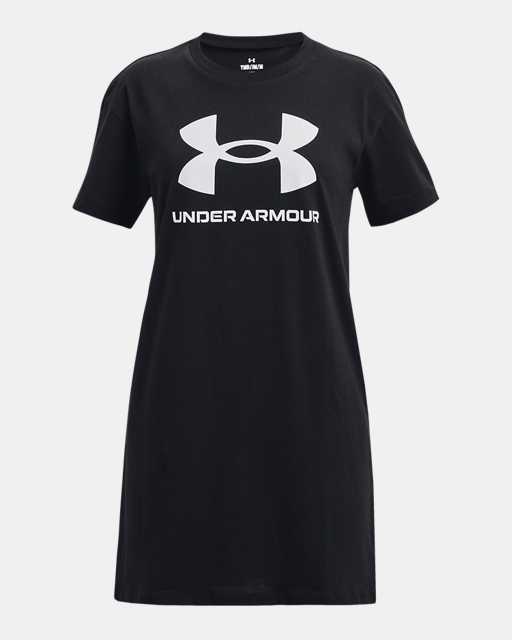 Girls' UA Logo Extended Short Sleeve